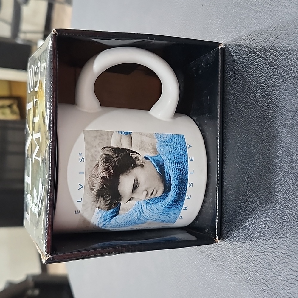 ELVIS PRESLEY DOUBLE-SIDED CERAMIC MUG